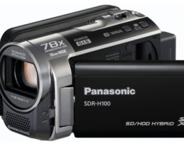 Видеокамера Panasonic SDR-H100 Black